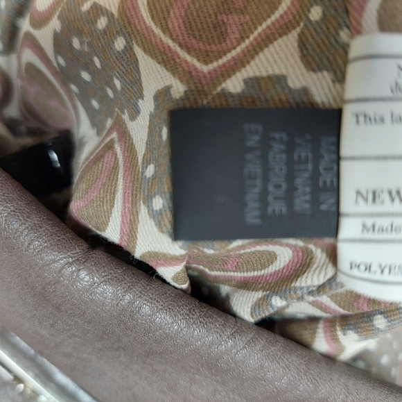 Guess bag, brown with black details - Picture 11 of 12